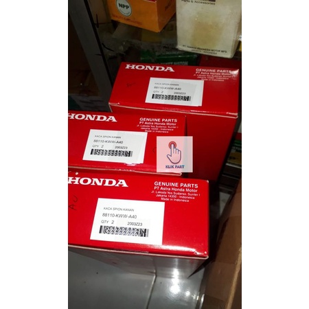 88110-KWW-A40 KACA SPION KANAN supra x 125 dan revo 110