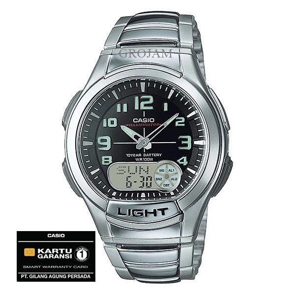 CASIO AQ 180WD AQ-180WD ORIGINAL GARANSI RESMI