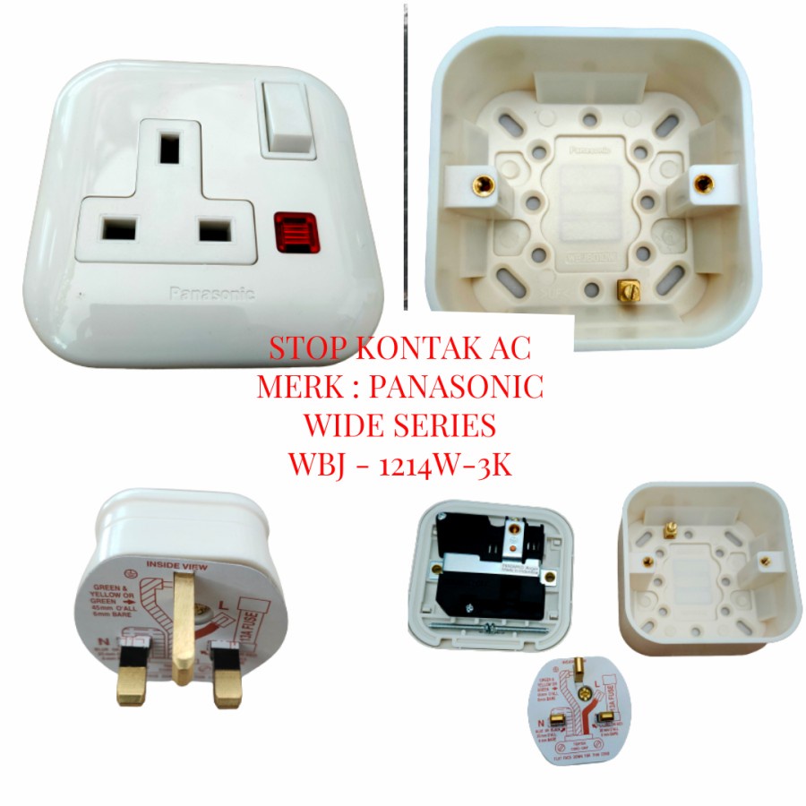 AC SET PANASONIC WBJ1214W-3K