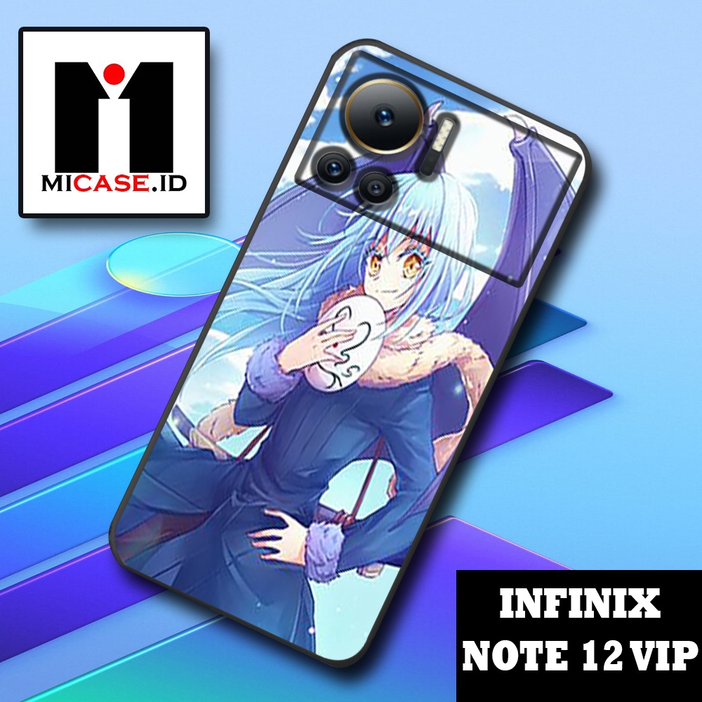 Case INFINIX NOTE 12 VIP - Casing INFINIX NOTE 12 VIP Fashion Case Terbaru 2022 MI.CASE [ ANIME RIMU