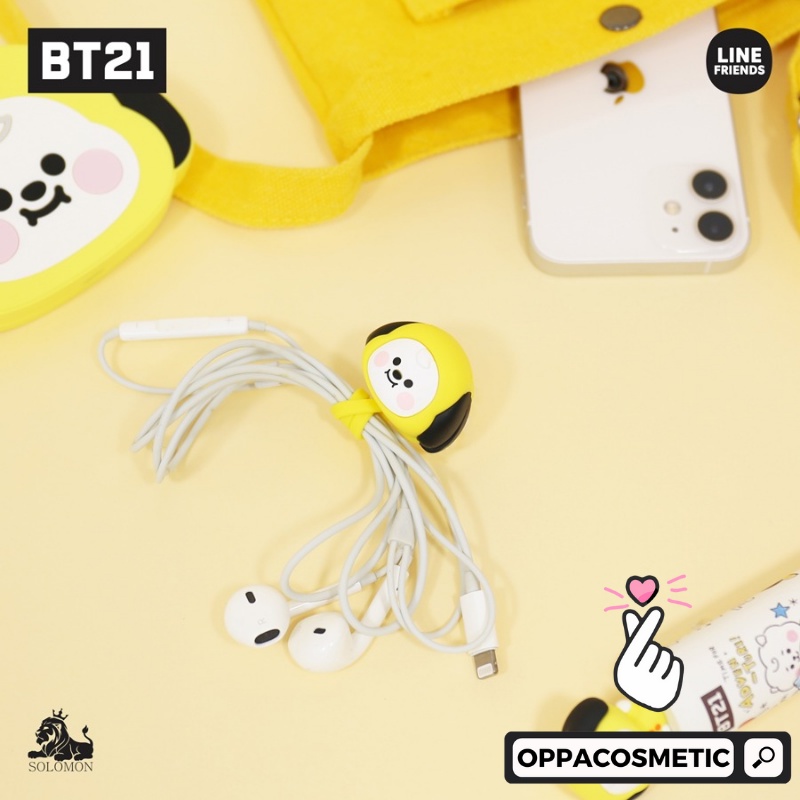 OFFICIAL BTS X BT21 Magnetic Cable Wrap