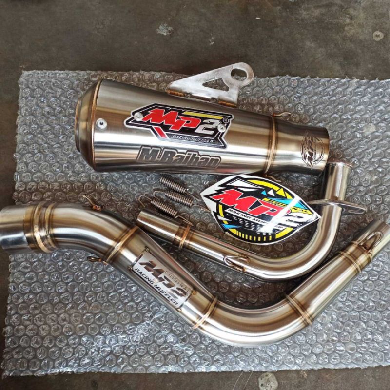 Knalpot Racing Beat Fi dan Beat karbu Standard Original MP2 Muffler