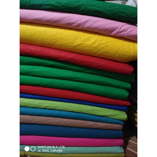 kain katun, kain kiloan murah