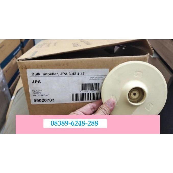 Asli Grundfos Impeller Jp Basic 3 Jp Basic 4 Jpa 4-47 Jpa 4-54
