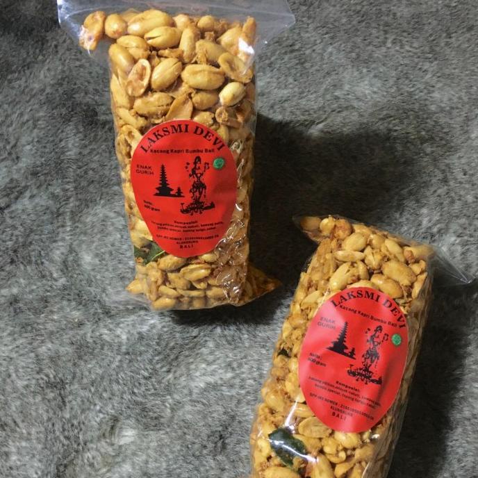 

:<:<:<:<] kacang kapri bumbu laksmi devi 400gr asli bali