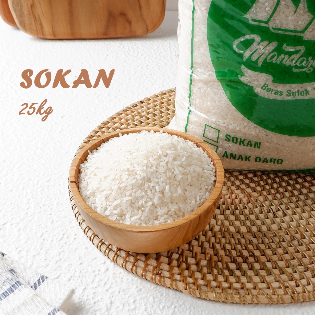 

Beras Solok Bareh Solok Padang - SOKAN 25kg