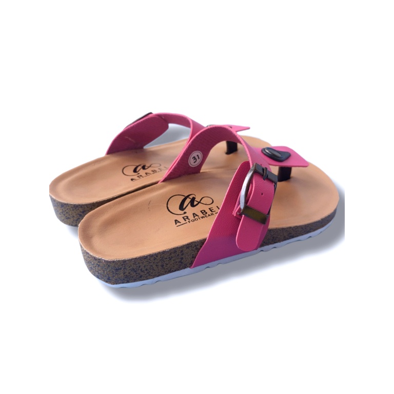 Arabel-  TERLARIS Sandal Anak Unisex Cewek Cowok Sandal Birken Original Sandal Puyuh