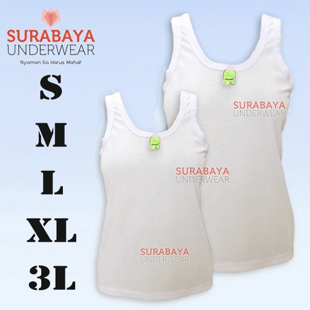 KAUS DALAM / SINGLET ANAK PUTIH (SD-SMA)