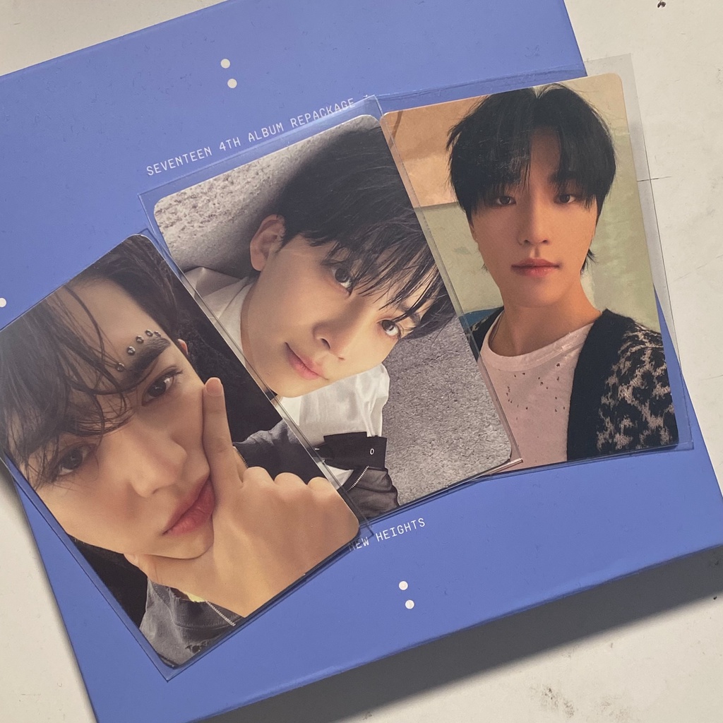 photocard pc seventeen svt jeonghan scoups dino attaca carber carat ver fts face the sun pioneer sha