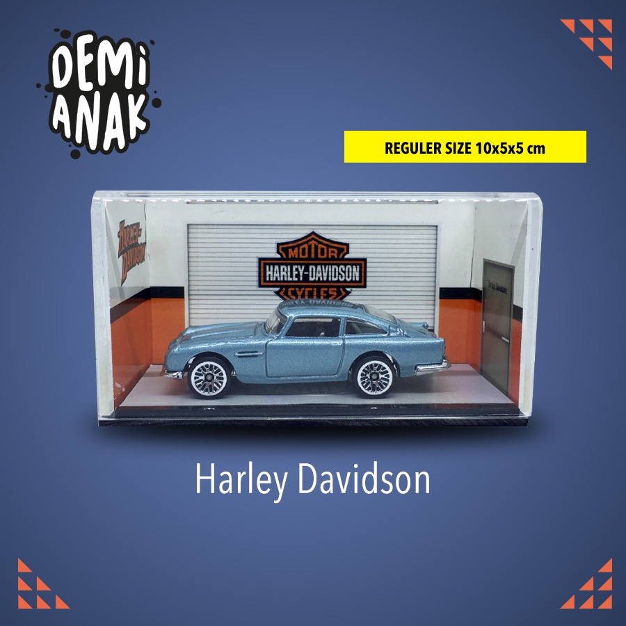 Box Akrilik Diecast Harley Davidson