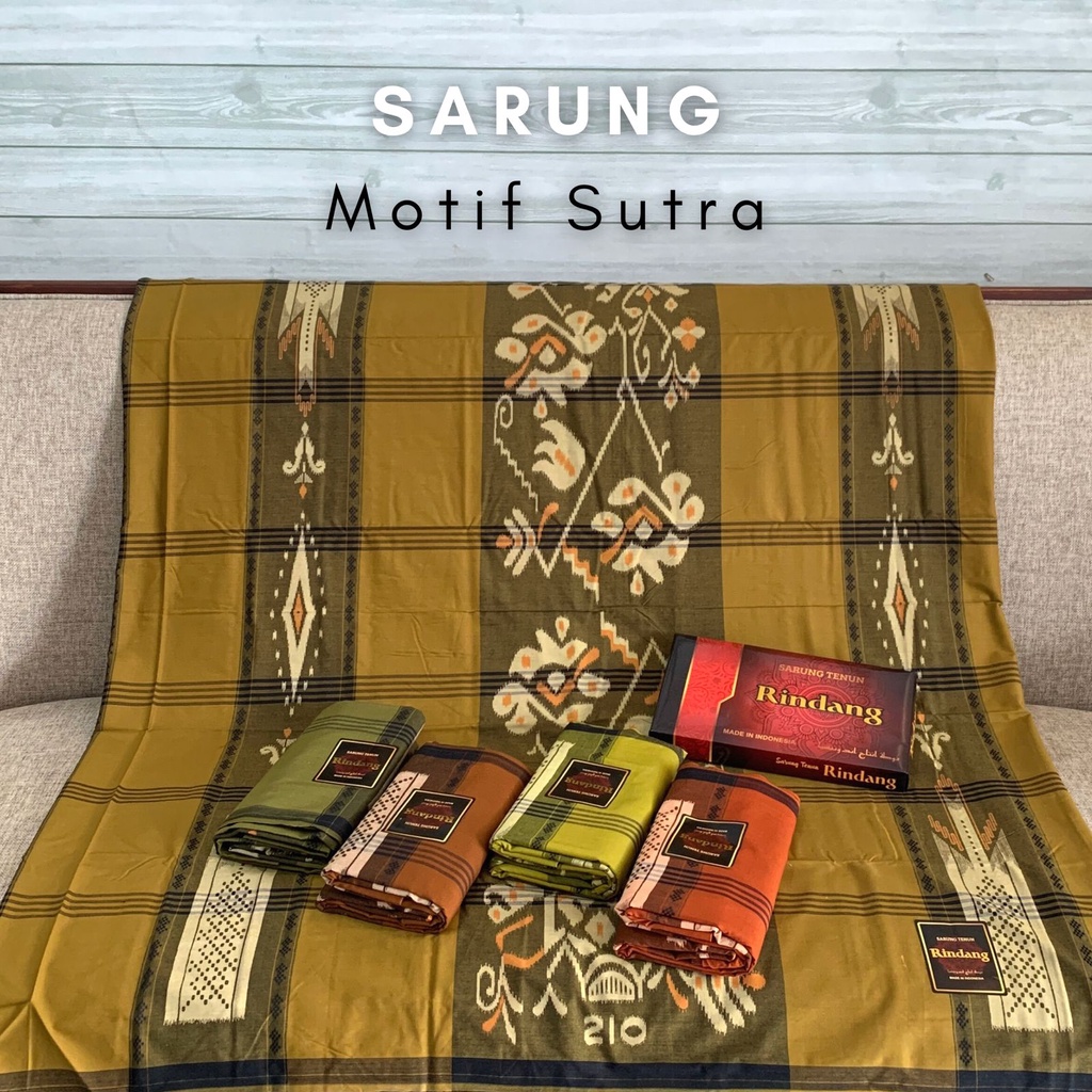 Sarung Premium Motif Sutra Rindang Bahan Rayon TR