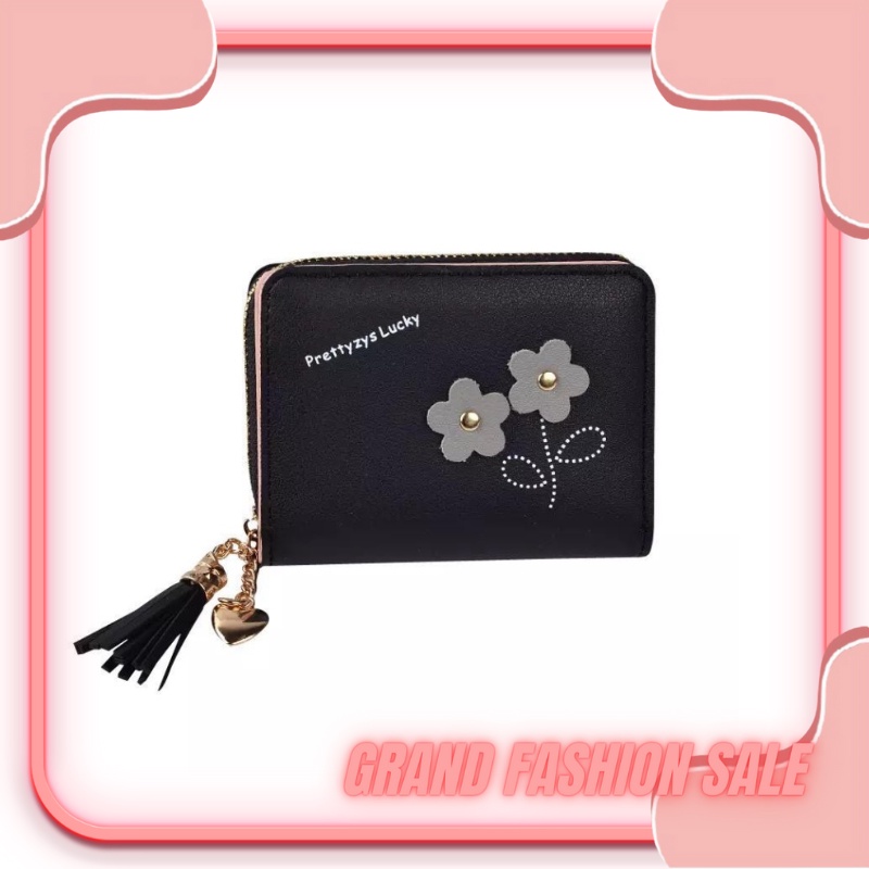 [LOKAL] DOMMO - D1354 APRIL - Dompet Lipat Wanita MORYMONY