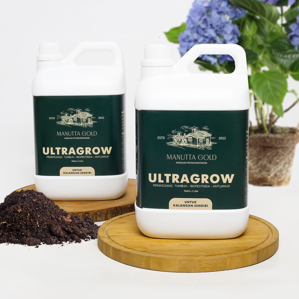 Pupuk Cair Manutta Gold UltraGlow 2Liter