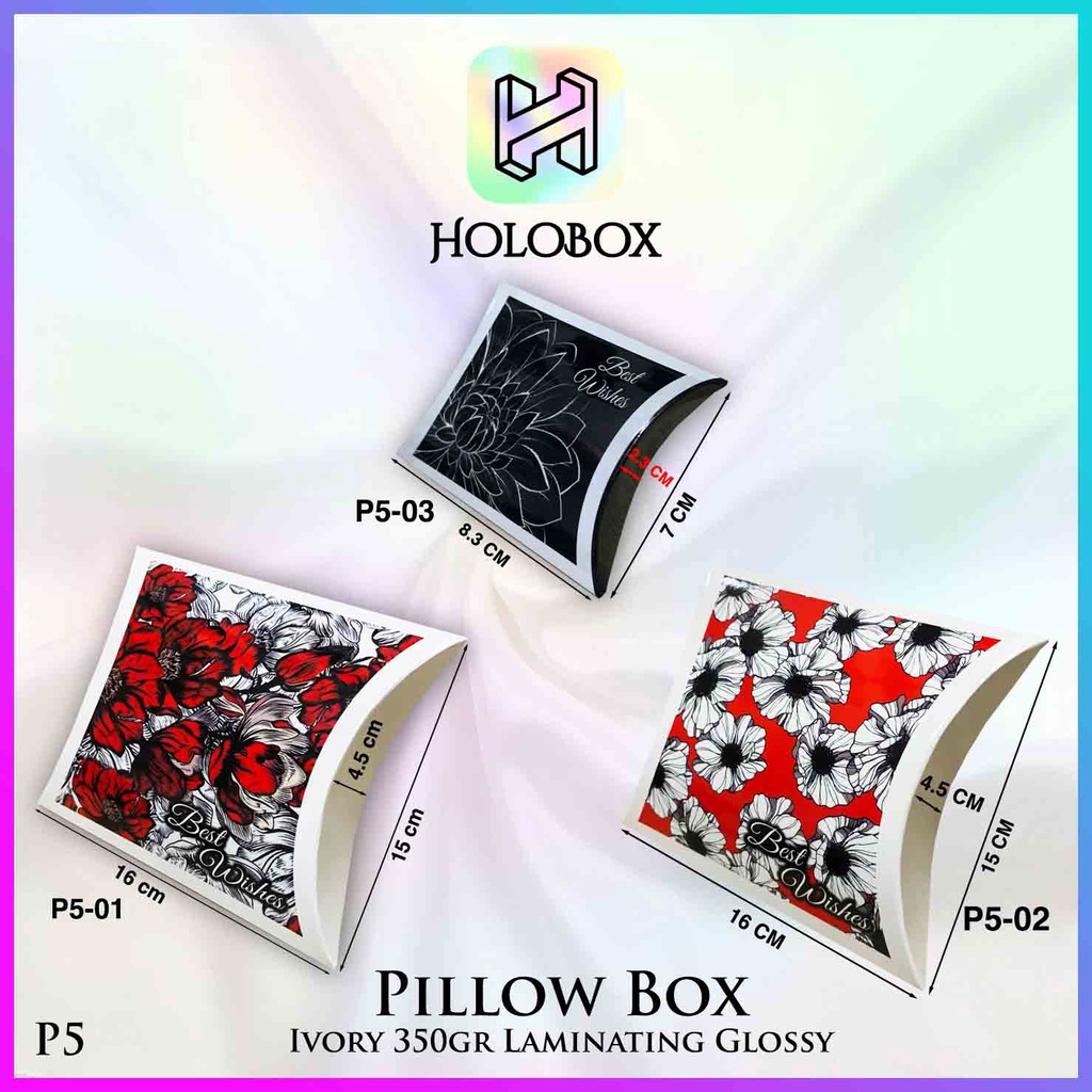 

Dus Packaging Kotak Pillow Aksesoris Murah Box Serbaguna P5