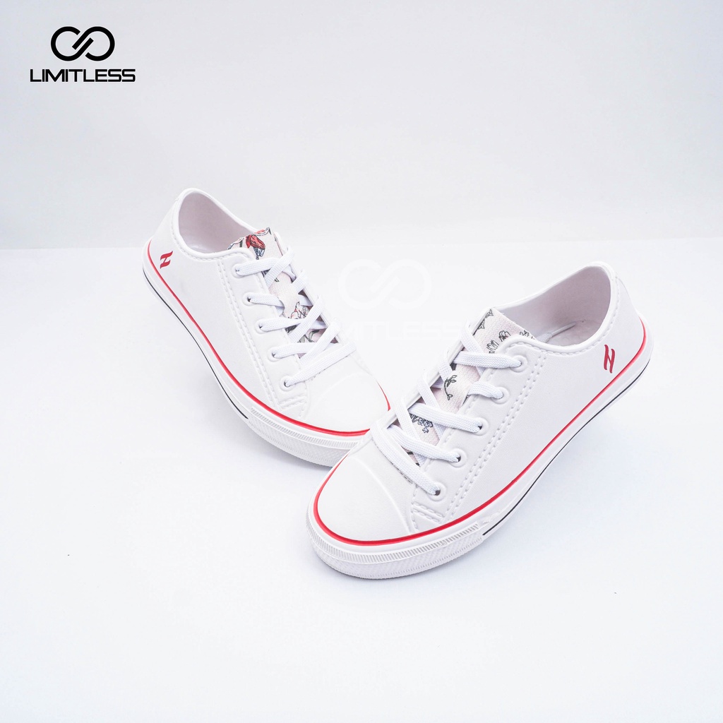 Sepatu Sneakers Wanita Fashionable Bertali Premium Terbaru Trendy Casual High Quality Sneaker Cewek Kekinian Eva Polos