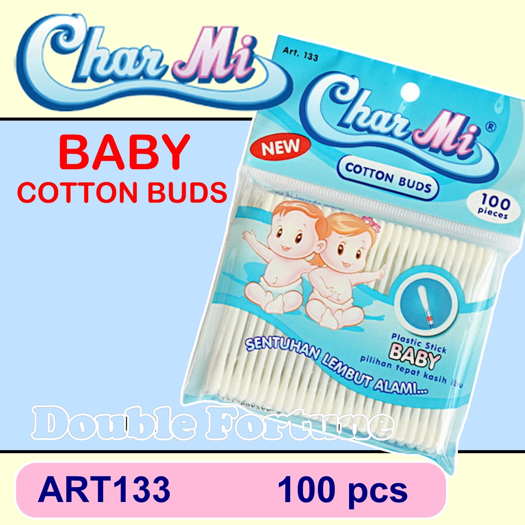CHAR MI COTTON BUDS  BABY   ART 133   isi 100pcs