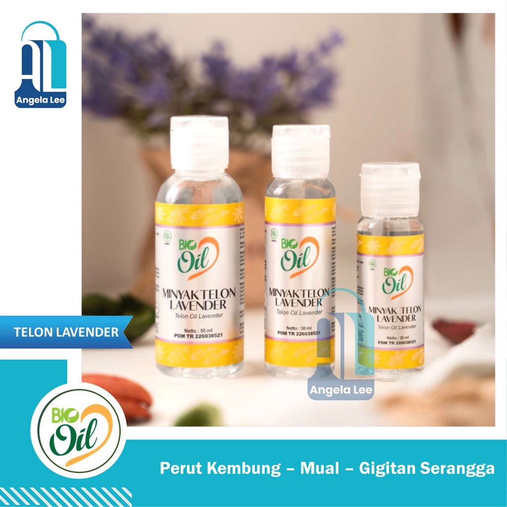 BIO OIL Minyak Telon Essential Oil Lavender Wangi Alami Bayi Anti Gigitan Serangga