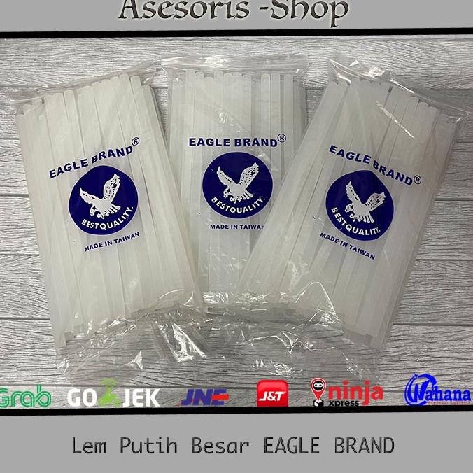 

[COD] Isi Lem Tembak Putih EAGLE Brand | Lem Putih KECIL merk EAGLE | Lem Putih BESAR merk EAGLE 1KG 81