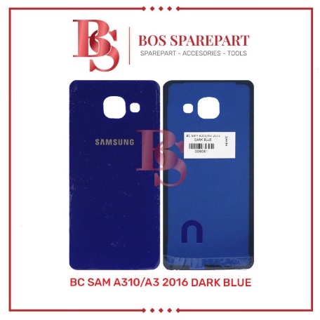 TUTUP BELAKANG SAMSUNG A310 / A3 2016 DARK BLUE /BACK DOOR/BACK COVER