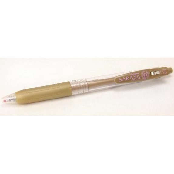 

ATK0329SR 1.0 mm GOLD JJE15-GO Sarasa Zebra Gel Pen Clip Ink tinta jel