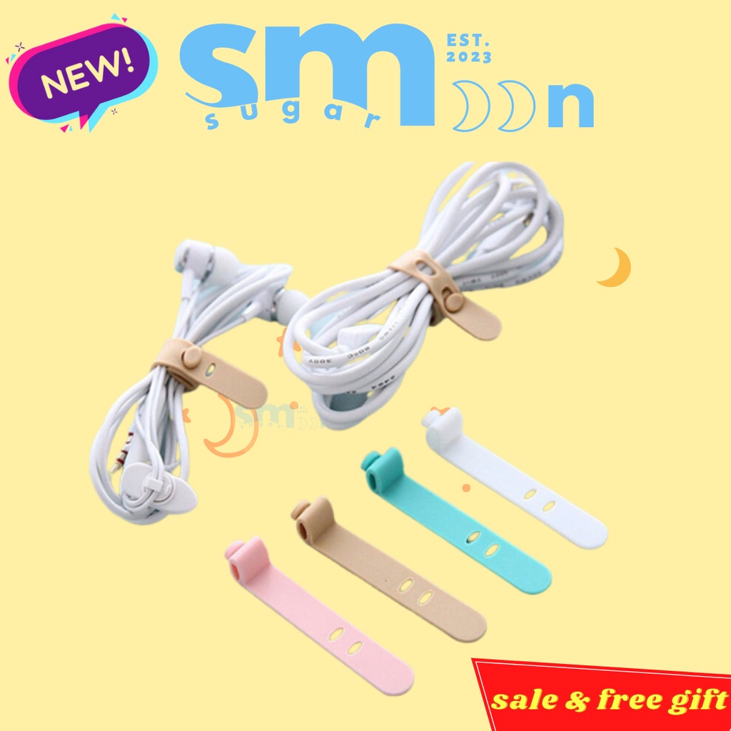 Pengikat kabel / Silicon Cable Ties / Cable Organizer