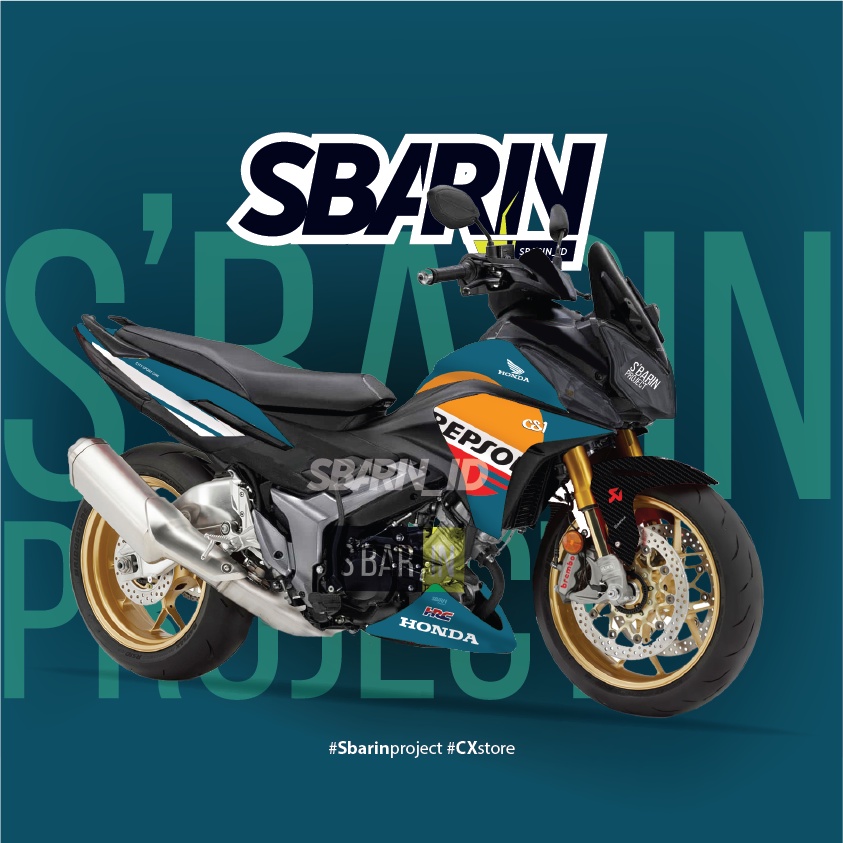 Decal Honda CS1 - Repsol Toska I Sbarin Project