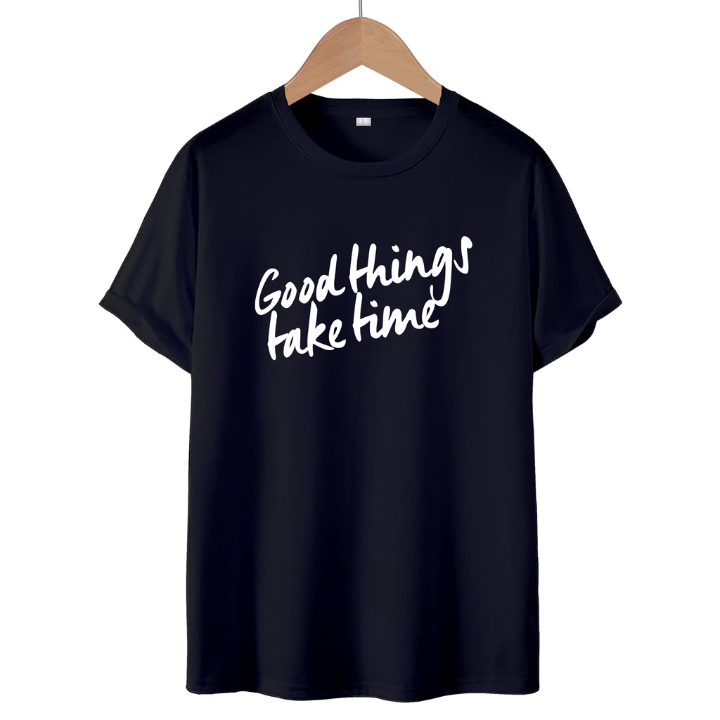 KAOS T-SHIRT GOOD THINGS / KAOS DISTRO WANITA.