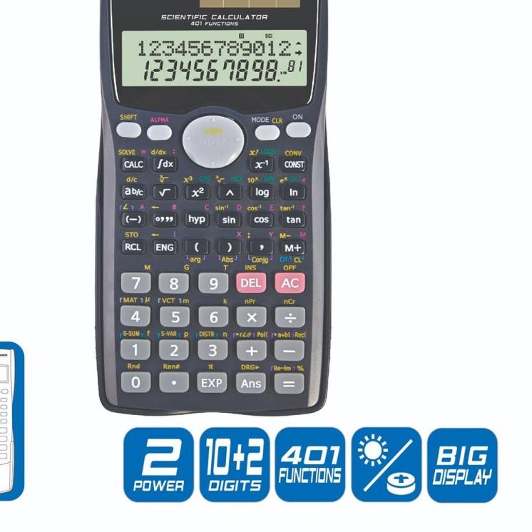 

➨ Calculator / Kalkulator Joyko CC-25 / Scientific / 401 Functions ○