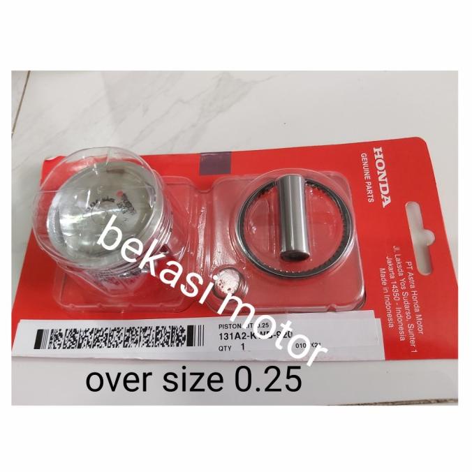 ring seher set piston honda blade 110 revo 110 absolute original OS 25