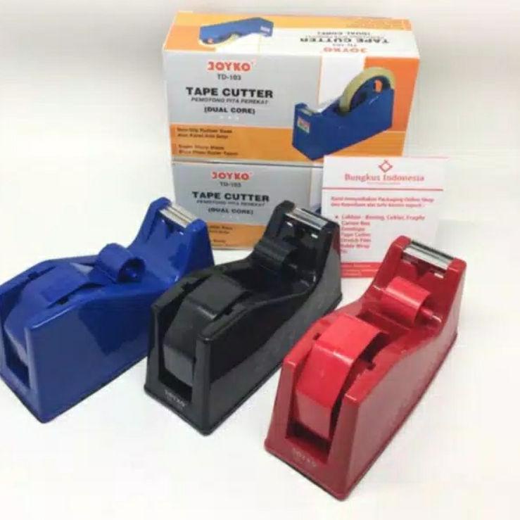 

Borong Meriah JOYKO tape cutter TD-103 tape dispenser isolasi
