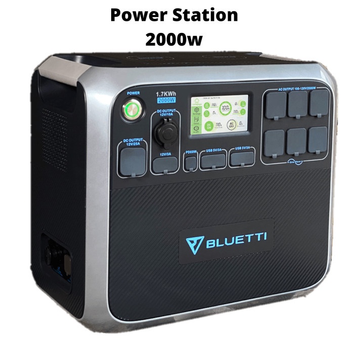 Poweroak Portable Power Station AC200 / Power bank Tenaga Surya