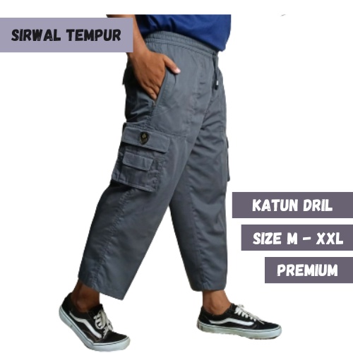 ( MURAH ) Promo Diskon Celana Sirwal Tempur Dewasa Tazakka_Clothes Size M,L & XL Bahan Halus