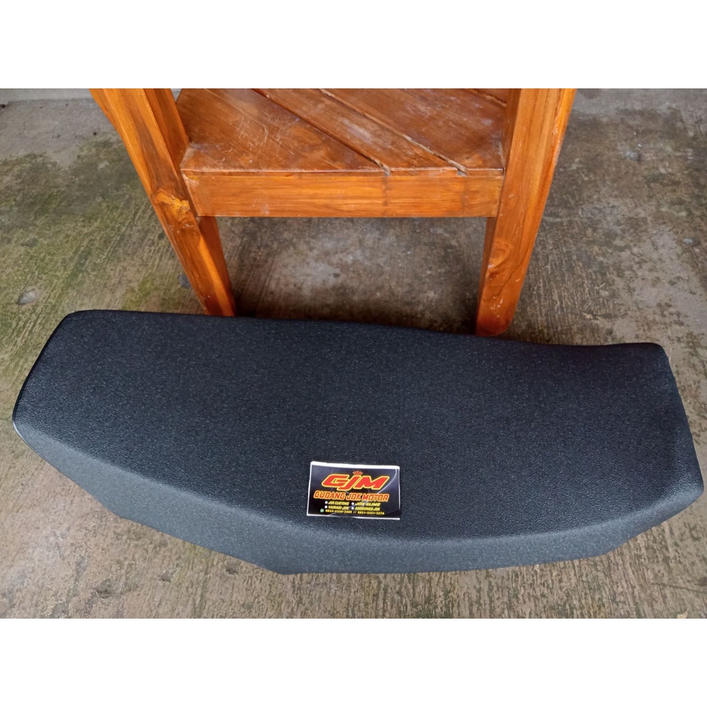 Jok RX King perahu extreme kulit amplas hitam polos-Jok perahu RX King