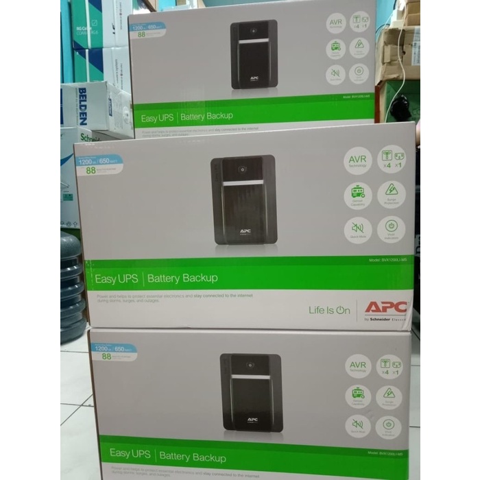 UPS APC 1200VA Tower APC BVX1200Li-MS Garansi Resmi