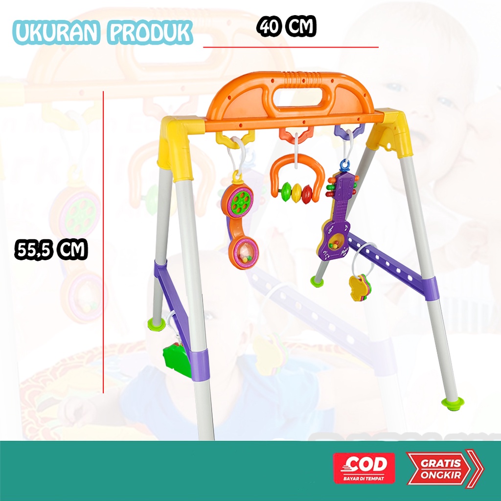 Play Gym Activity Rattle /Fun Gym Activity/Ramelan Bayi 209B