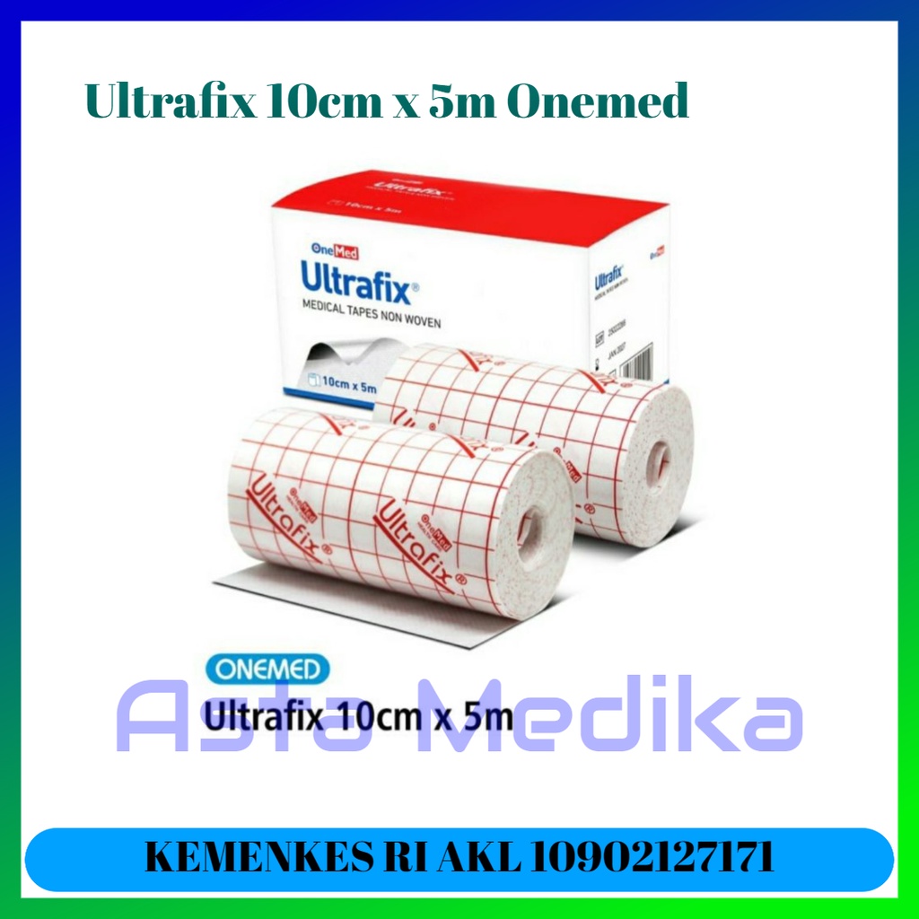 Onemed - Ultrafix Medical Tapes Non Woven / Plester Luka Medis Non Woven