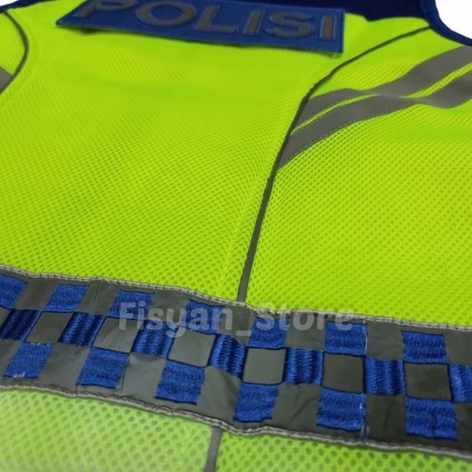 Rompi Polisi Lalu Lintas | Rompi Polantas Double Mesh