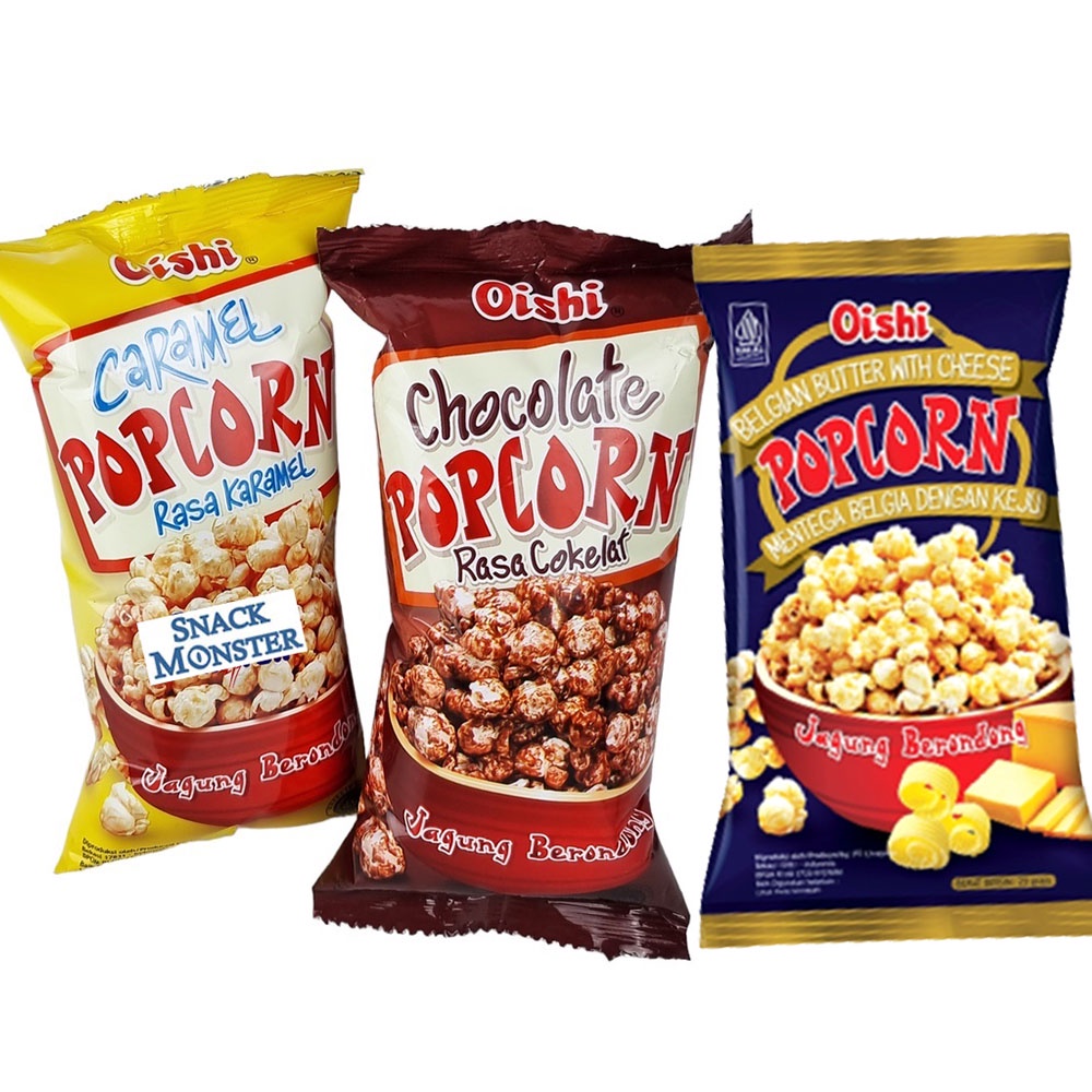 

Oishi Popcorn Caramel Mini - Netto 20 gr