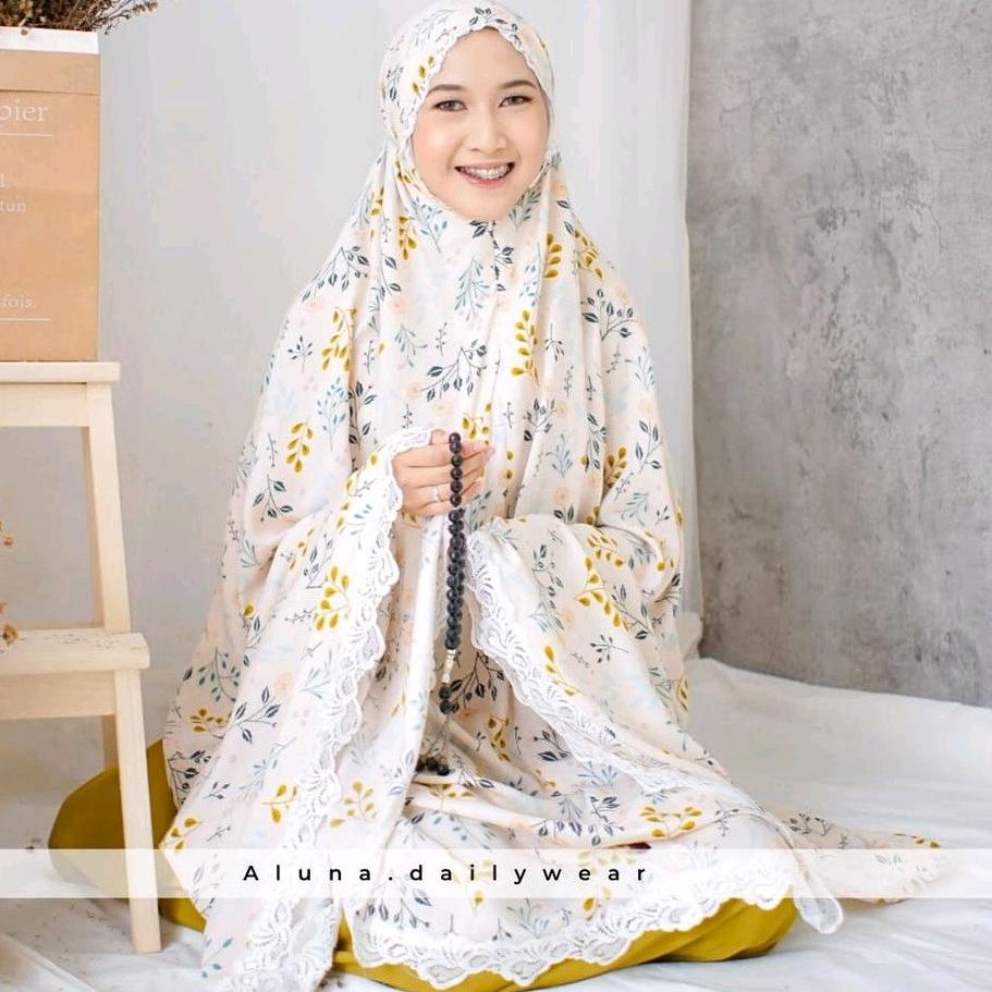 TERLARIS MUKENA RAYON 2in1 by Moschahijab/MUKENA RAYON PREMIUM 2in1