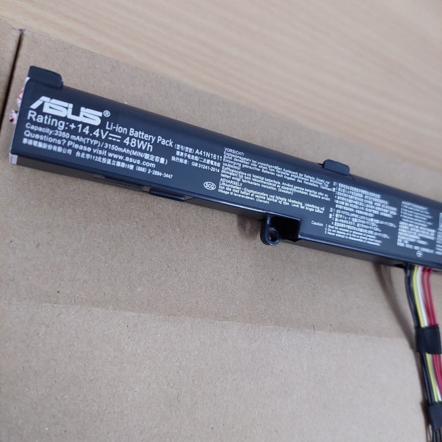 Baterai Ori Asus ROG GL553 GL553VW GL553VD GL553VE A41N1611 new