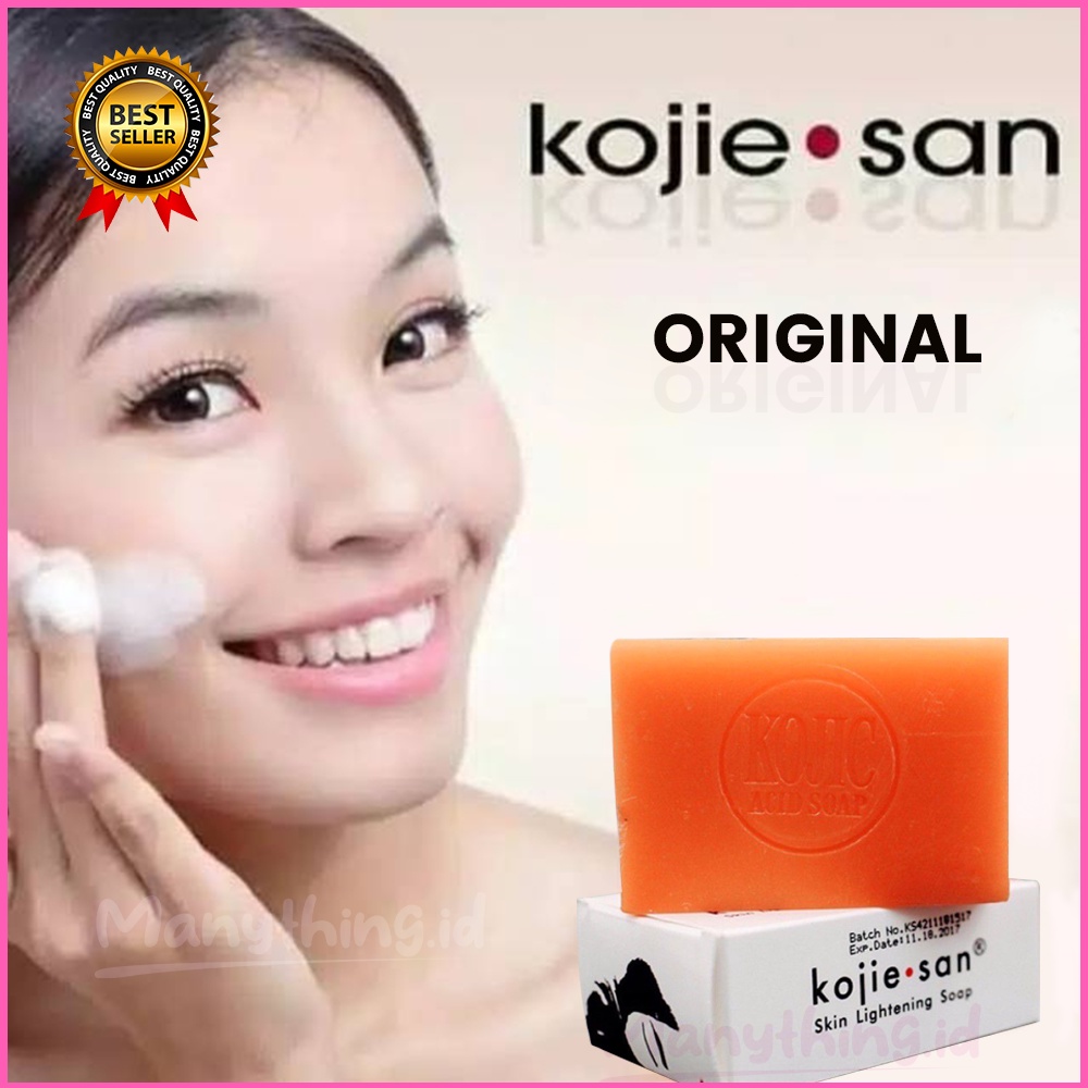 Kojiesan Skin Lightening Soap / Kojie San Soap / Sabun Pemutih / Sabun Wajah 65G