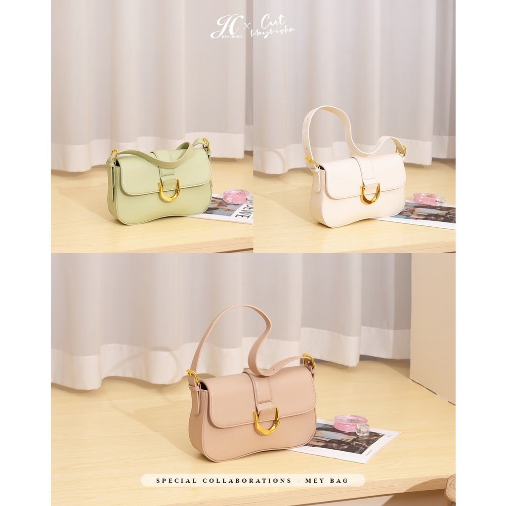 Mey Bag Jims Honey Tas Wanita casual slingbag Simple Import Stylish Korea