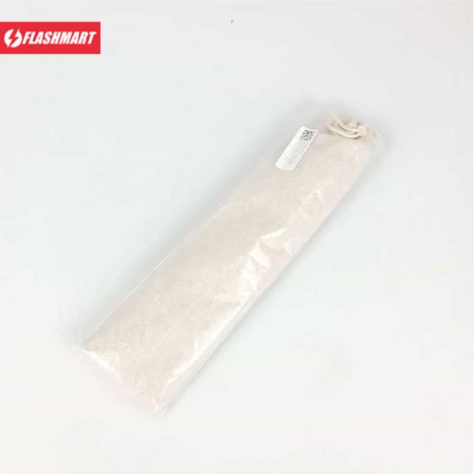 Flashmart Cutlery Set Perlengkapan Makan Sendok Garpu Beige Cloth Bag - T1