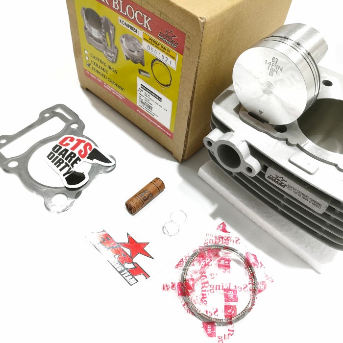 Blok Bore Up Boring Seher Piston Brt 63 Klx 150 Ceramic Keramik