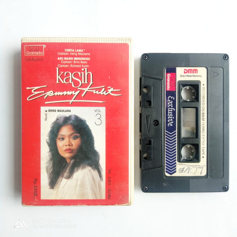 Kaset Ermy Kulit album Kasih 1986