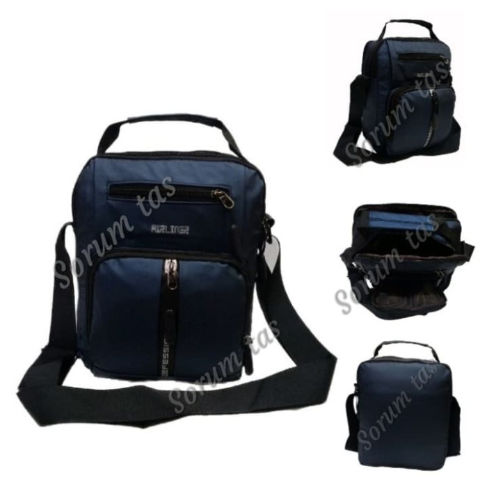 tas selempang pria  tas slempang pria Airliner polo power travel pouch(B6Y4) tas selempang pria dewa