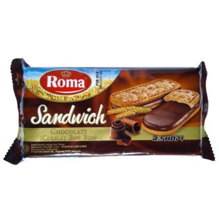 

SALE Roma Sandwich coklat [216gr/42pcs/1 karton]
