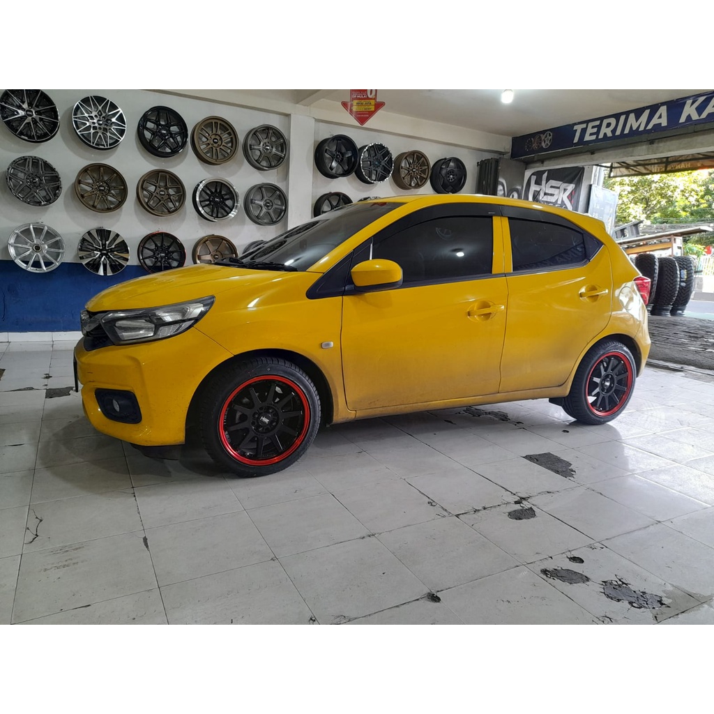PAKETAN VELG MOBIL BRIO R16 BAN ACCELERA 195/50 R16 YANG TERJANGKAU