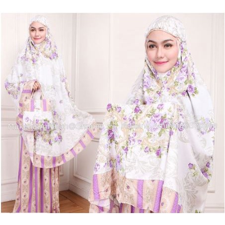 MUKENA DEWASA NADIRA DAHLIA PERALATAN SHALAT WANITA MUSLIMAH