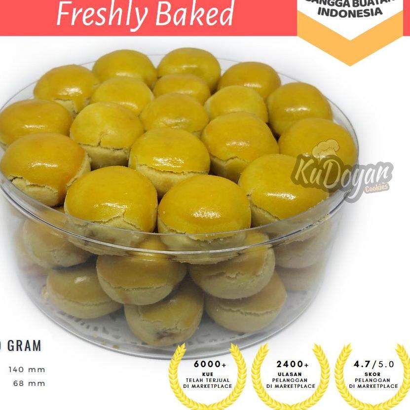 

☪ Kue Nastar Nanas Wisman Home-made 500 gram 1/2 kg Kudoyan ✸